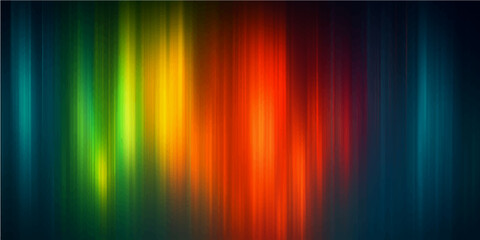 Abstract colorful rainbow background with bright flowing lines and vibrant digital design © Ashraful