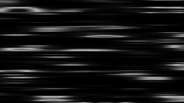 Manga anime cartoon horizontal speed white lines fast moving effect decoration on black alpha channel background