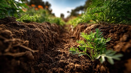Regenerative agriculture soils focus on improving soil health, increasing carbon storage, and enhancing farm productivity sustainably.