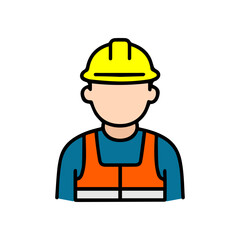 Builder Worker in Uniform