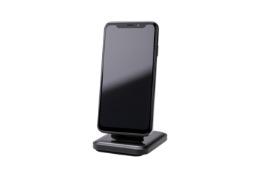 Smartphone Holder Mounted on a transparent background