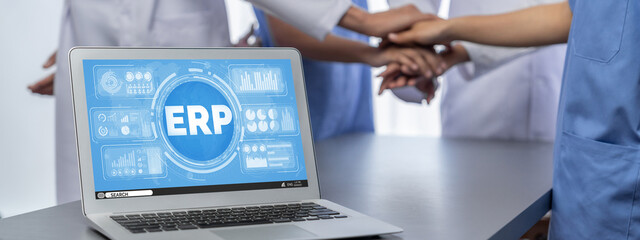 ERP enterprise resource planning software for brisk business to plan the marketing strategy