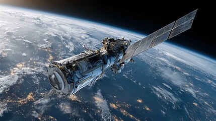 Satellite technology providing global communications, earth observation, navigation, and scientific research capabilities.