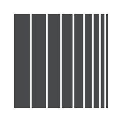 Square striped pattern mid century