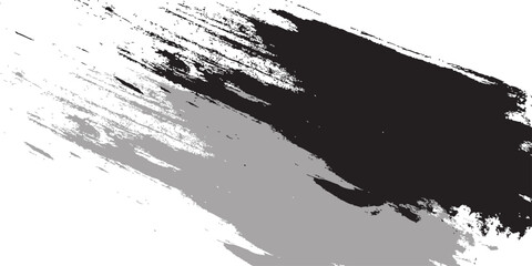 Vector art illustration of a black and white wolf, lion, and cat in a splattered ink grunge frame