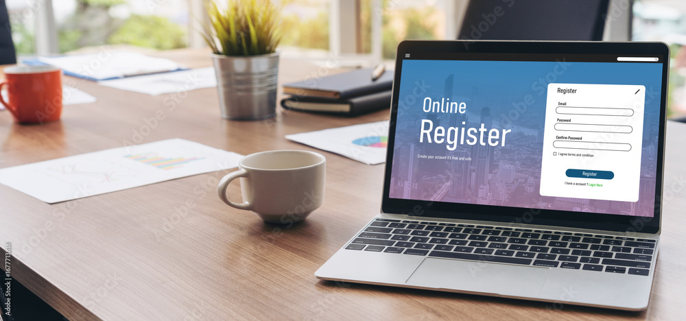 Poster online registration form for modish form filling on the internet website