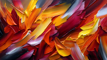 An energetic abstract composition with overlapping suares and rectangles in bod primary colors like red,blue, and yellow, creatinga striking visual contrast