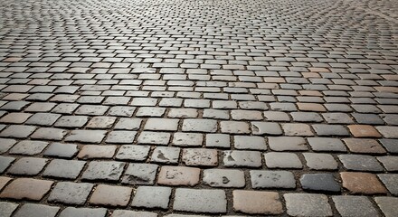 Cobblestone Pavement Texture - Detailed Stone Surface.