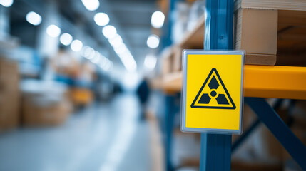 Uranium enrichment facility with centrifuge cascades and radiation monitoring systems nuclear fuel processing equipment and strict security protocols ensuring safe handling of rad