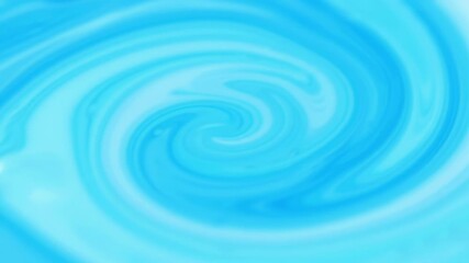 Hypnotic blue liquid swirl in motion evokes calm and creativity - Powered by Adobe