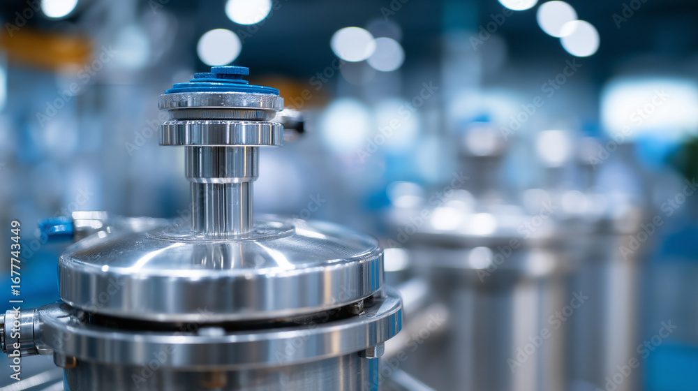 Poster chemical processing reactor vessels with complex piping networks and pressure monitoring systems ind