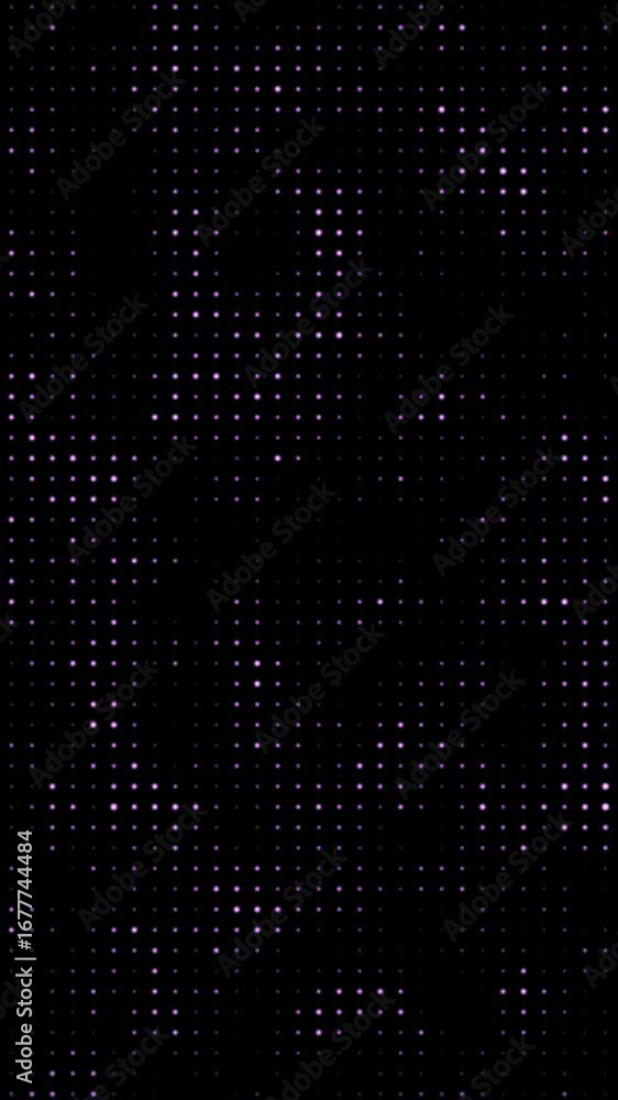 Poster explore a mesmerizing abstract animation showcasing rhythmic patterns against a vivid backdrop in a 