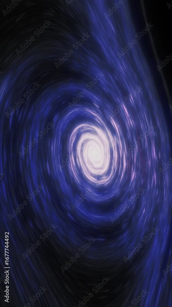 Poster experience a captivating journey through dynamic abstract animation featuring vivid colors and mesme