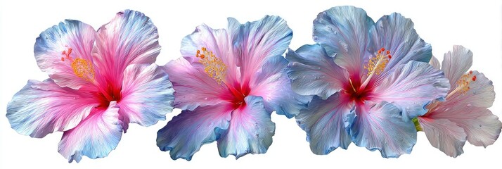 Neo-Hibiscus Bio-Luminescent Blooms of Tomorrow
