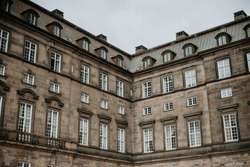Le Palais de Christiansborg dans la ville de Copenhague au Danemark 