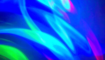 Abstract vibrant light patterns