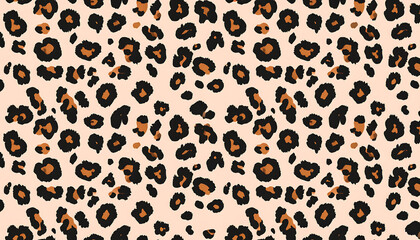 seamless leopard pattern texture