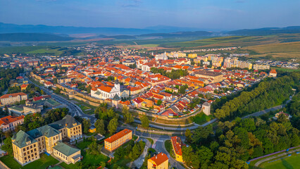 Obraz premium Panorama view of Levoca, Slovakia