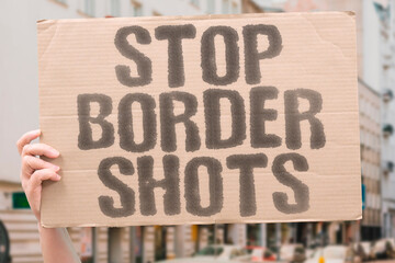 “Stop Border Shots” calls attention to violent military crackdowns at borders, urging peace and...