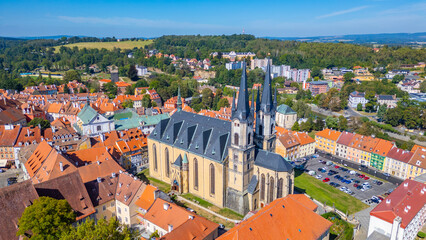 Saint Nicholas church in Cheb, Czech republic