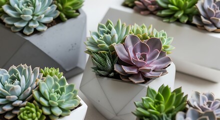 Modern Succulent Planters.