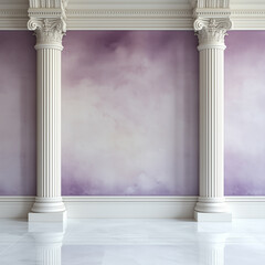 Luxury Architectural Wall Murals &ndash; Elegant Backdrops with Classical Arches, Columns, Fresco Style and Marble Textures-30