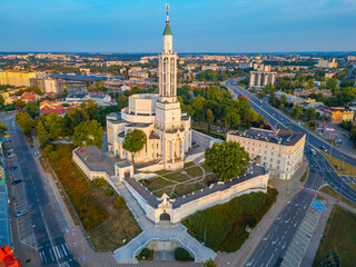 Obraz premium St. Roch's Church at Bialystok, Poland