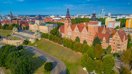 Obraz premium The National Museum in Szczecin, Poland