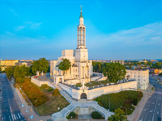 Fototapeta premium St. Roch's Church at Bialystok, Poland