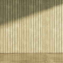 Large luxury modern bright interiors Living room mockup illustration 3D rendering image