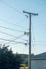 high voltage power lines