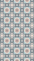 Elegant geometric pattern with a vintage vibe perfect for wallpaper or a fabric design project
