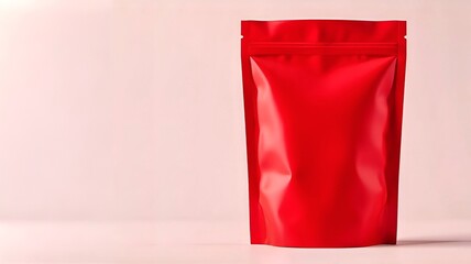 Blank craft plastic pouch, black packages big and small on studio background, mylar bags isolated for coffee or food, cosmetic products, snack, candy. Different sizes, mock up
