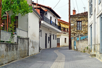 Somewhere in Velventos city in Kozani, Greece.