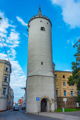 Naklejka premium Zabkowicka gate in paczkow in Poland