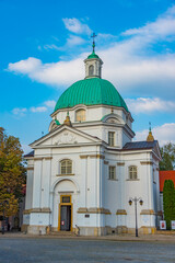 Naklejka premium Roman Catholic Church Of St Casimir in Warsaw, Poland