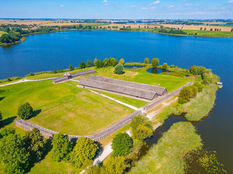 Archaeological Museum in Biskupin in Poland