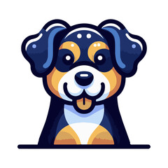 
dog illustration design