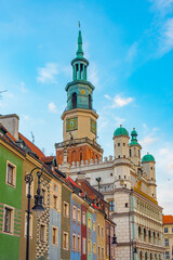 Fototapeta premium Town Hall in Poznan in Poland