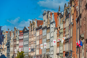 Colourful Houses Dlugi Targ Square