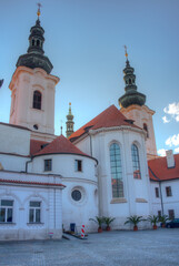 Fototapeta premium Strahov monastery in Prague, Czech republic
