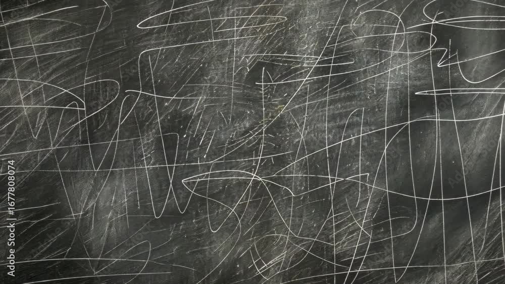 Poster scratched surface: a detailed abstract study of a textured black surface marked with an intricate pa