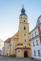 All Saints church in Polish town Pszczyna