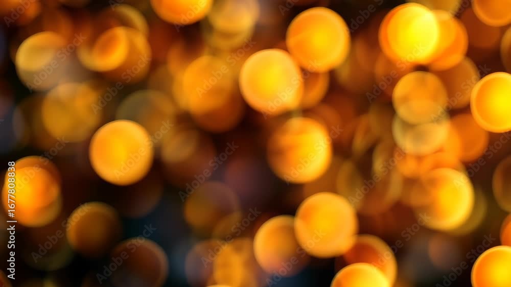 Poster golden bokeh: a mesmerizing display of warm, golden bokeh lights, emanating an enchanting glow, crea