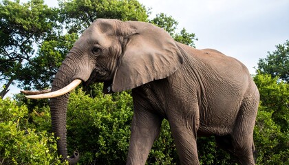 Elephant in a forest