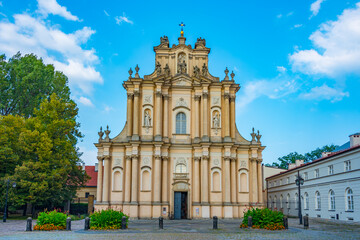 Roman Catholic Church of the Visitants in Warsaw, Poland