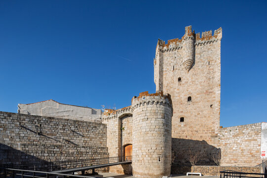 Explore the historic Castle of Coria in Extremadura, Spain