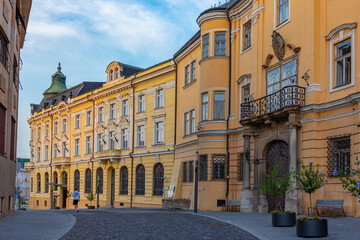 Obraz premium Trencin city museum in Slovakia