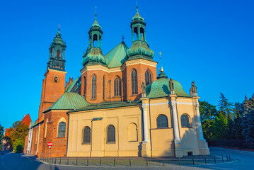Obraz premium Archcathedral Basilica of Saints Peter and Paul in Poznan, Polan