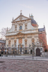 Saints Peter and Paul Church in Krakow/Cracow, Poland.